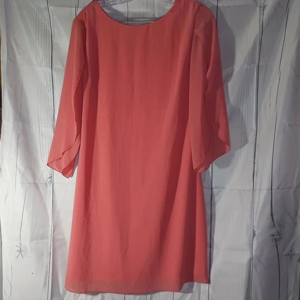 Grace Karin loose chiffon 3/4 slit sleeve elegant date night dress